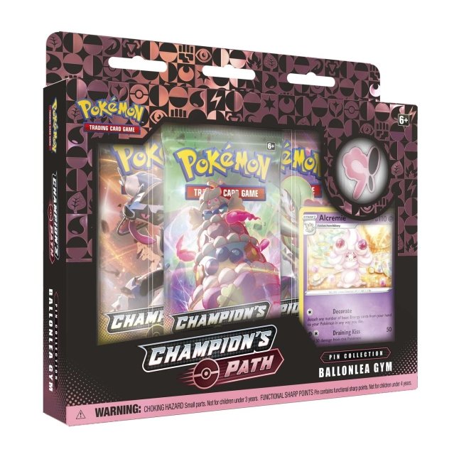 P6471_699-17028_01 Pokémon TCG: Champion's Path Pin Collection (Ballonlea Gym) - Image 1