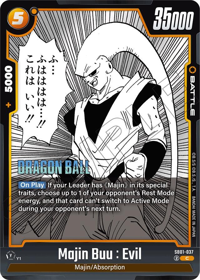 639330_in_1000x1000 Majin Buu : Evil - SB01-037 - Image 1