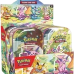 Prismatic Evolutions Mini Tin Display