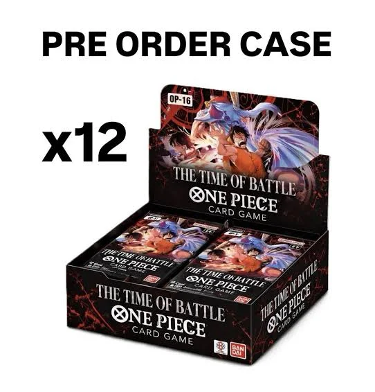 images-1 One Piece Card Game OP-16: The Time of Battle English Sealed Case (12 Booster Boxes - Image 1