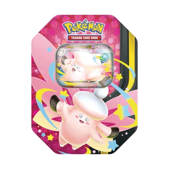imgi_4_pokemon-tcg-mega-moonlit-tin-clefable-ex-pre-order-207_540x Pokemon TCG: Mega Moonlit Tin - Clefable EX - Image 1