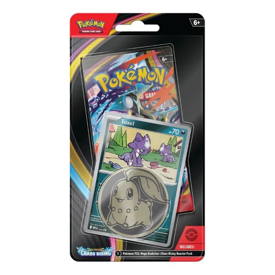 imgi_7_pokemon-tcg-mega-evolution-set-4-chaos-rising-checklane-blister-pre-496_540x Pokemon TCG Mega Evolution Set 4 - Chaos Rising Checklane Blister - Image 1