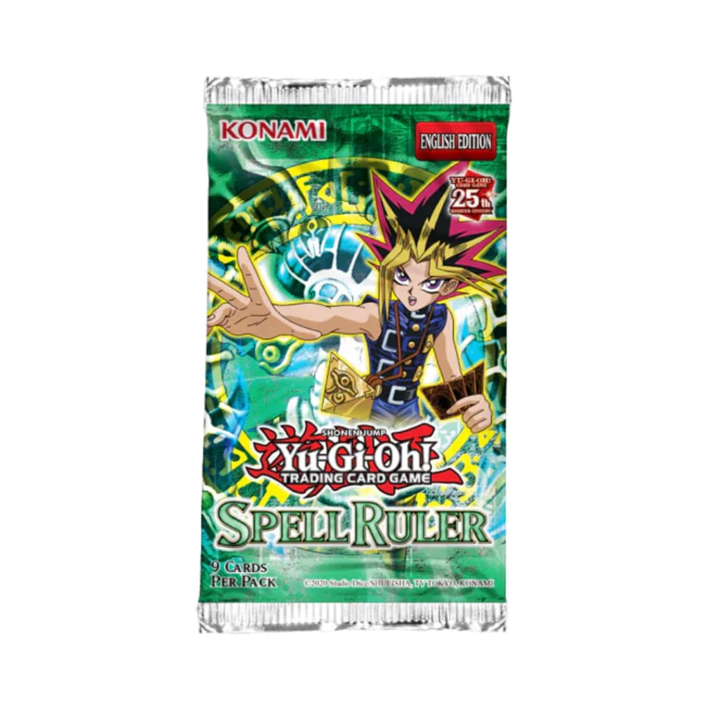 yugioh-25th-anniversary-spell-ruler-booster-pack-285 Yugioh - 25th Anniversary - Spell Ruler Booster Pack - Image 1