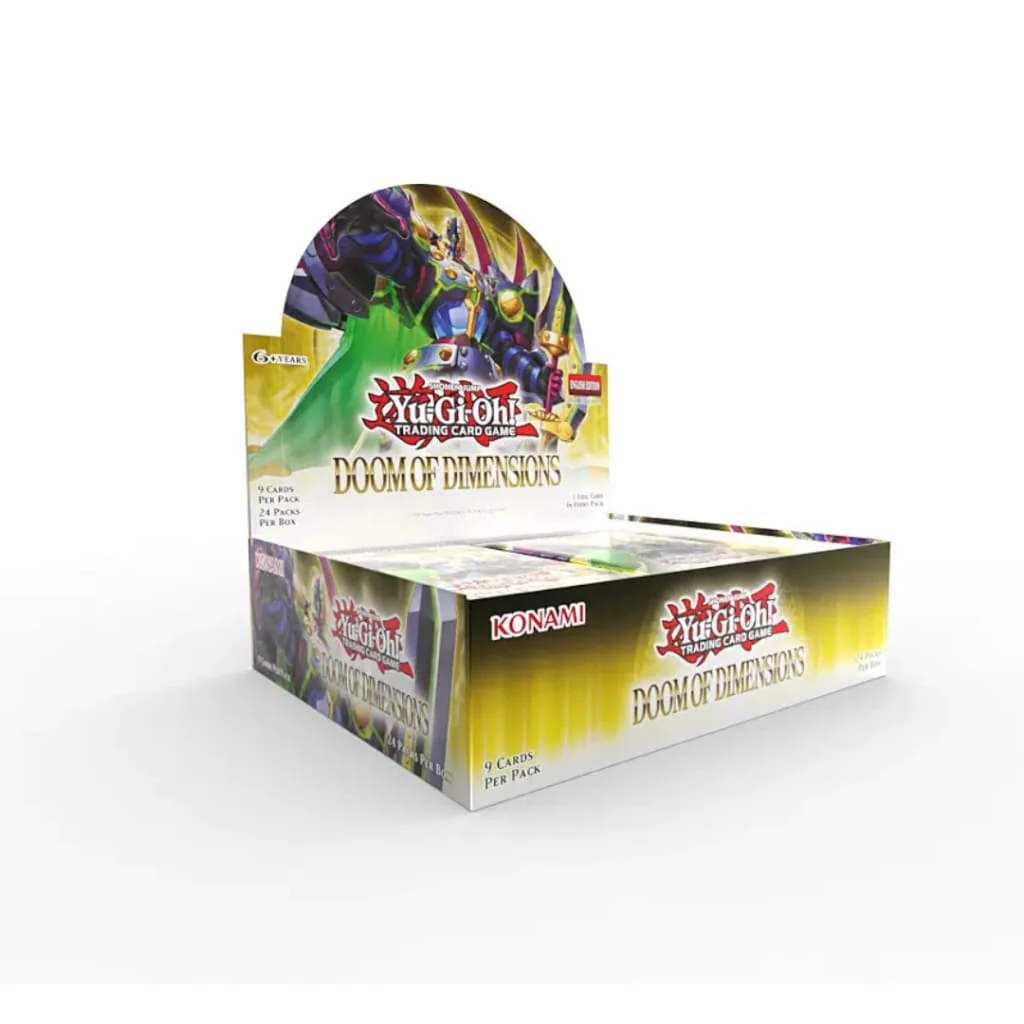 yugioh-doom-dimensions-booster-box-1st-edition-651 Yugioh - Doom of Dimensions Booster Box - 1st Edition - Image 1