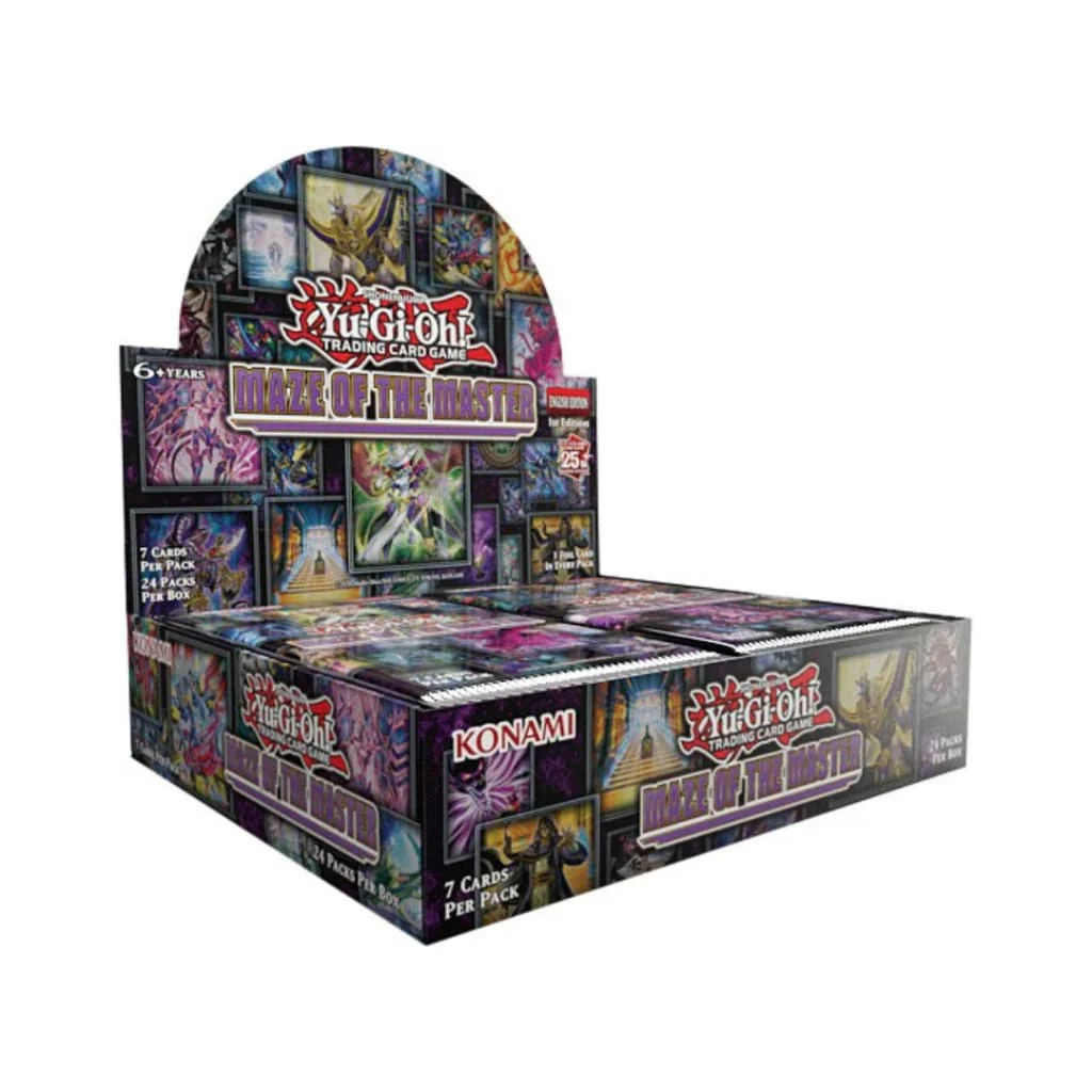 yugioh-maze-masters-booster-box-1st-edition-419 Yugioh Maze Of The Masters Booster Box 1st Edition - Image 1