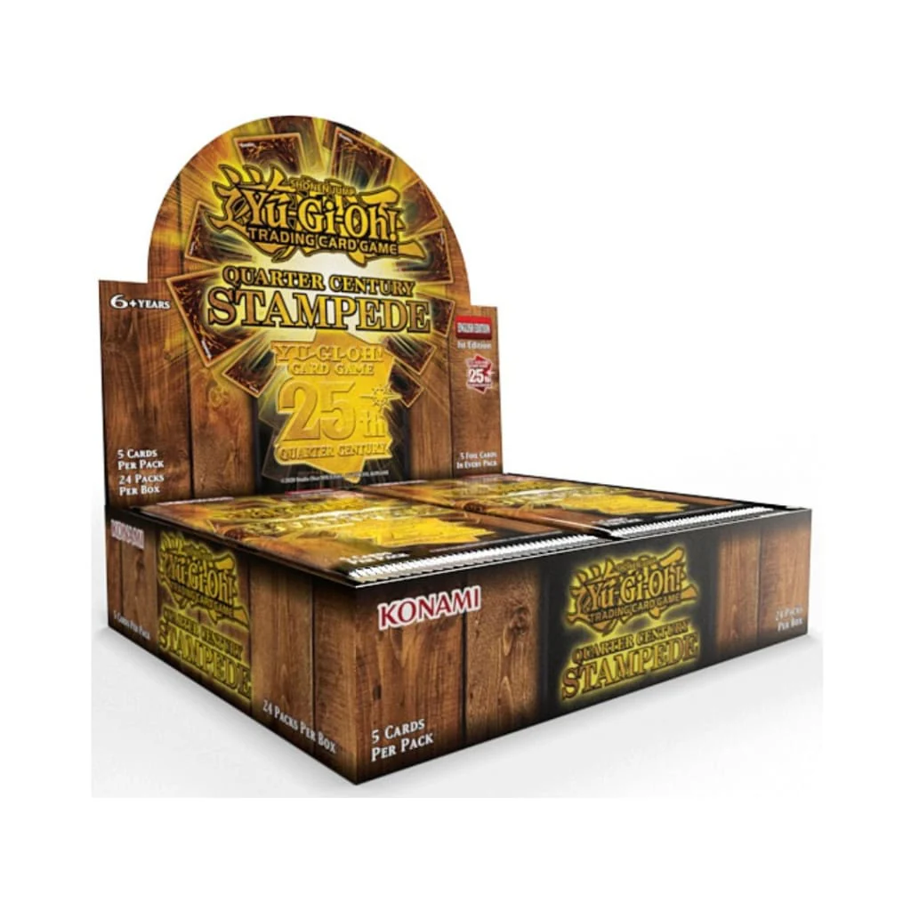 yugioh-quarter-century-stampede-booster-box-1st-edition-801 Yugioh - Quarter Century Stampede Booster Box - 1st Edition - Image 1
